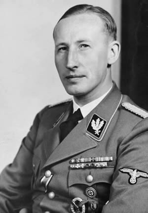 Reinhard Heydrich, hoofd van de SD.